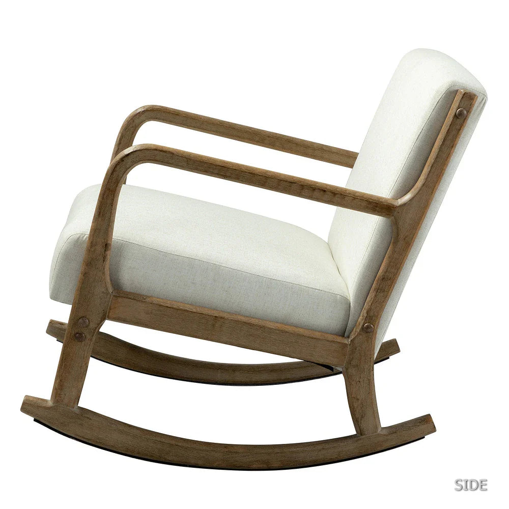 Carolo Rocking Chair with a Lumbar PillowSet of 2