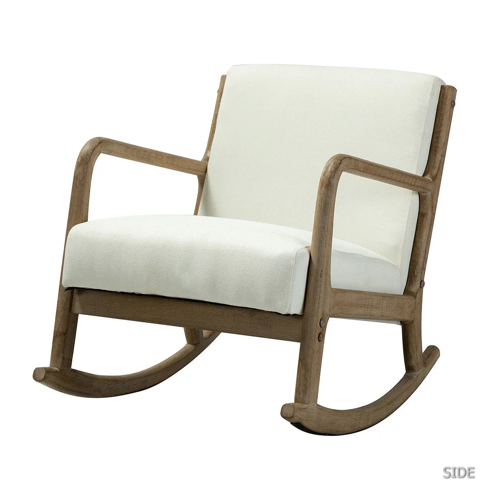 Carolo Rocking Chair with a Lumbar PillowSet of 2