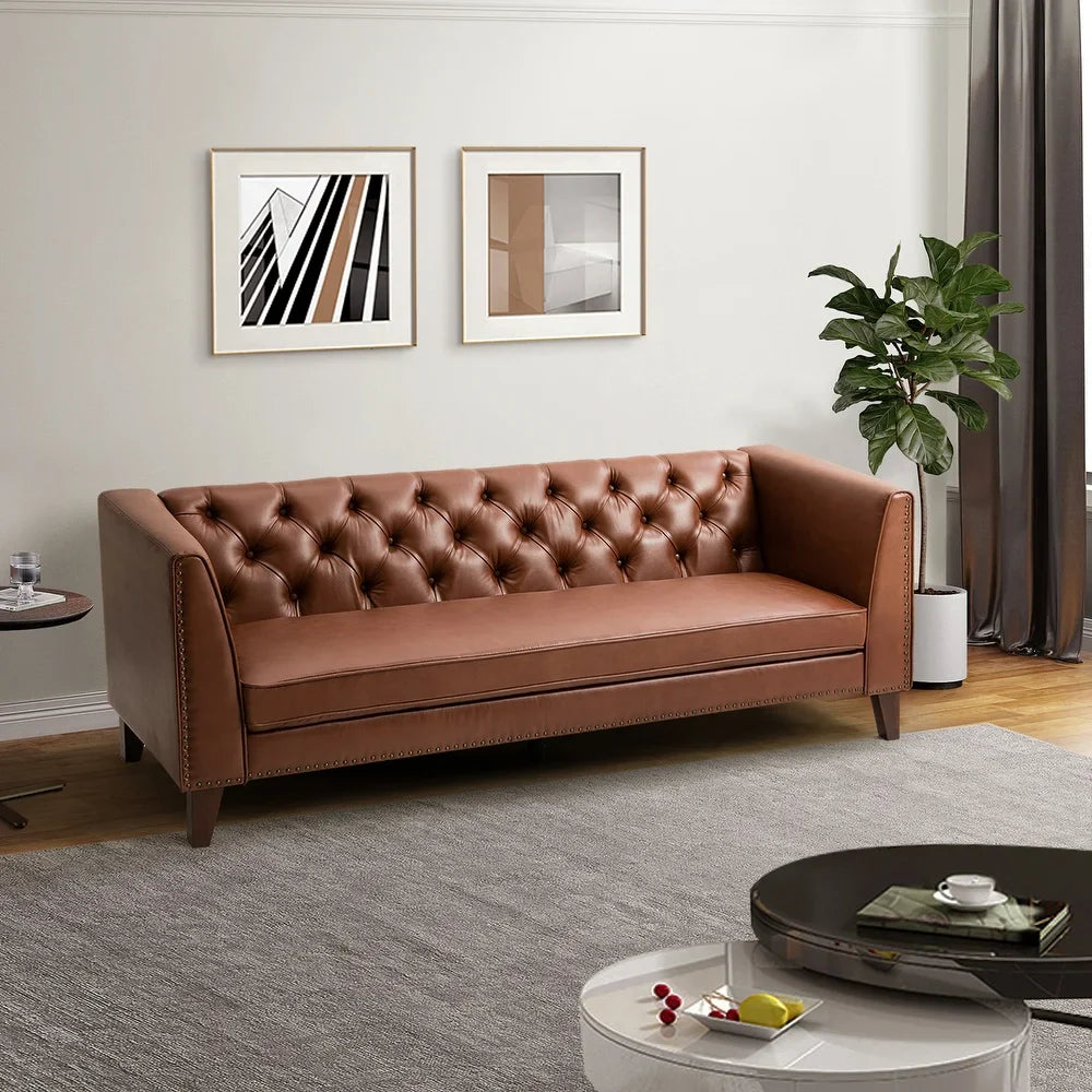 Danita 83"in.Sofa with Tufted Back