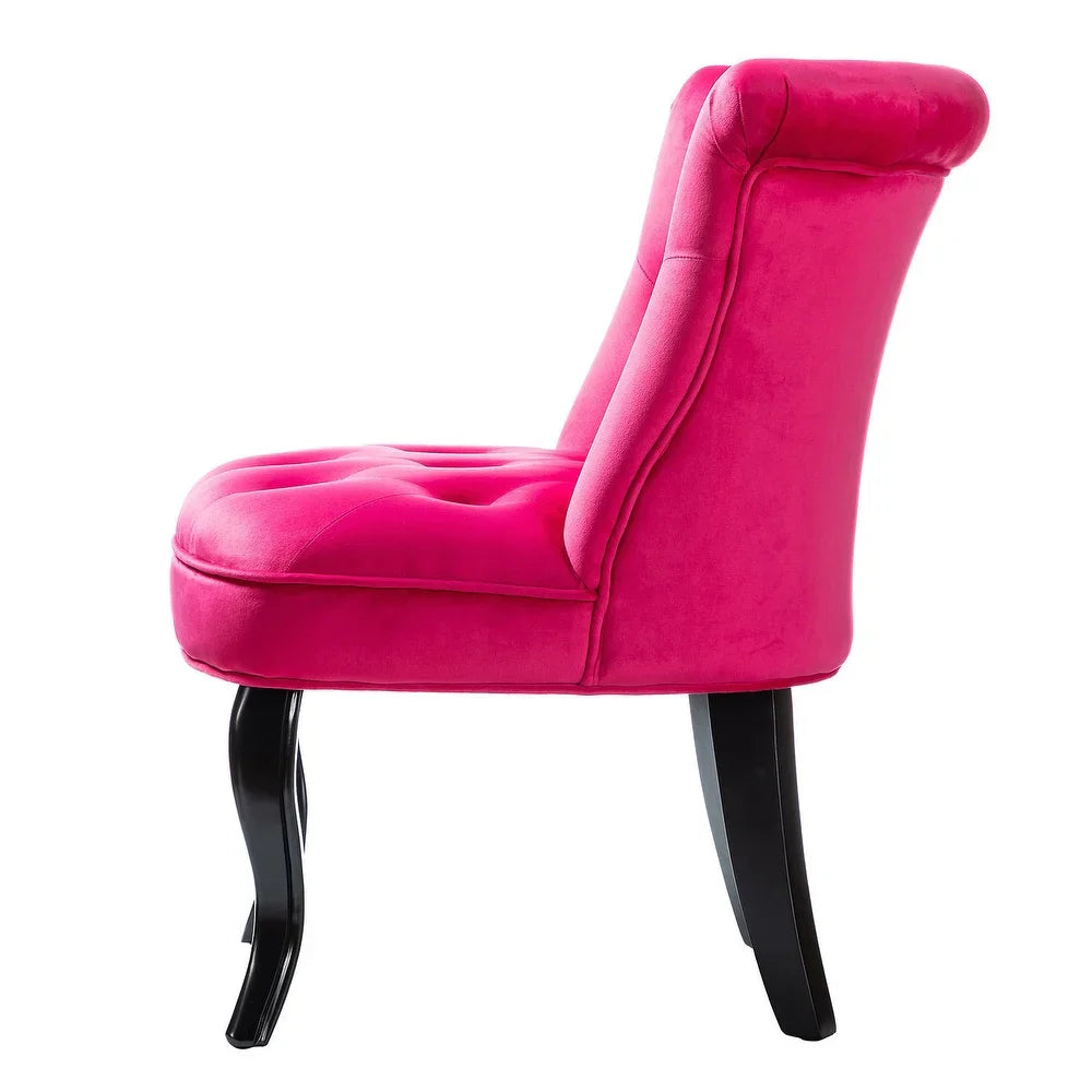 Christi Upholstered Tufted Wingback Accent Chair