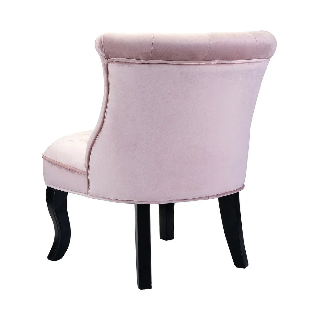 Christi Upholstered Tufted Wingback Accent Chair