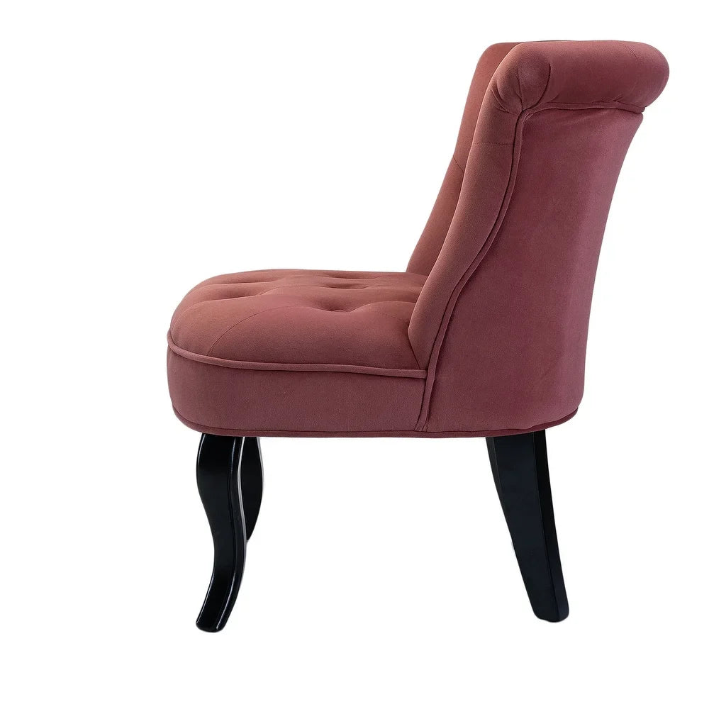 Christi Upholstered Tufted Wingback Accent Chair