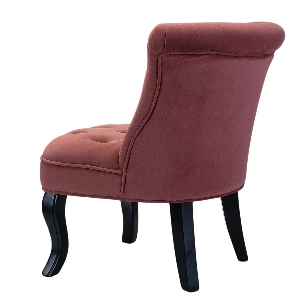 Christi Upholstered Tufted Wingback Accent Chair