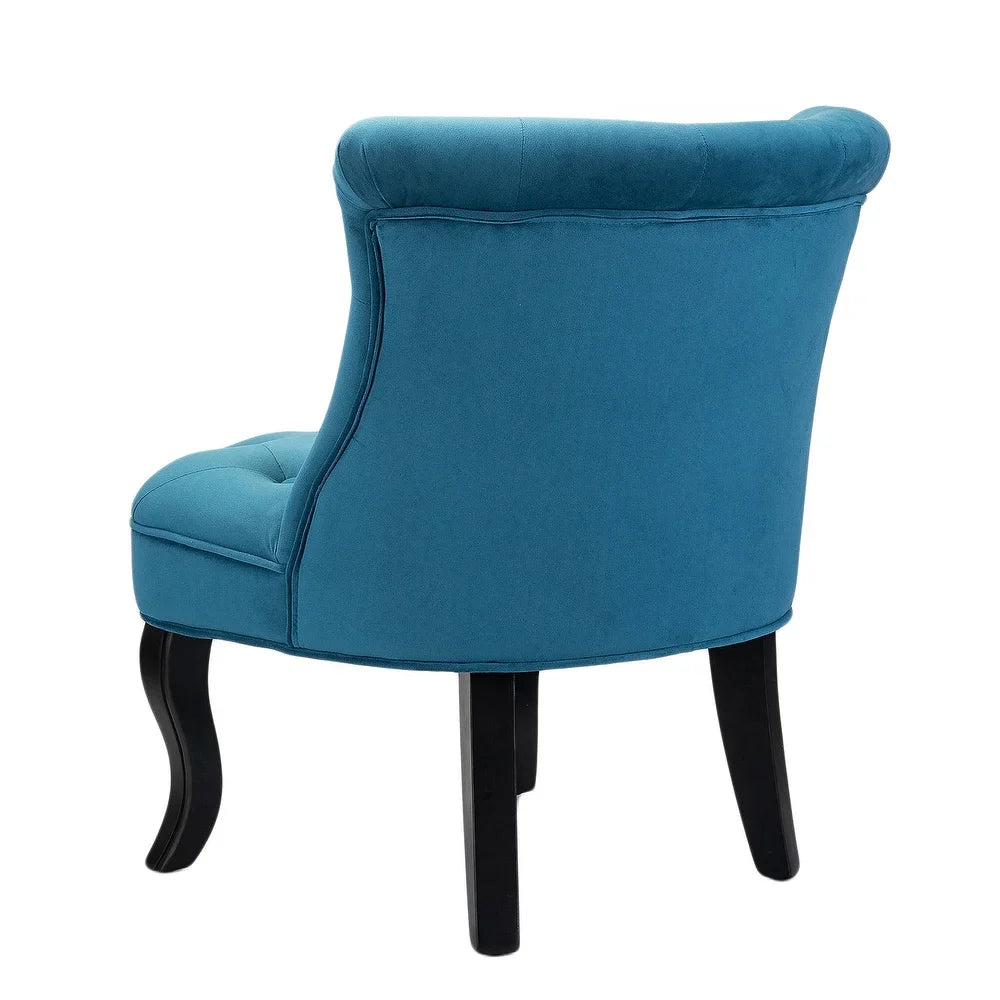 Christi Upholstered Tufted Wingback Accent Chair