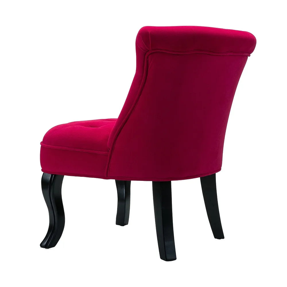 Christi Upholstered Tufted Wingback Accent Chair