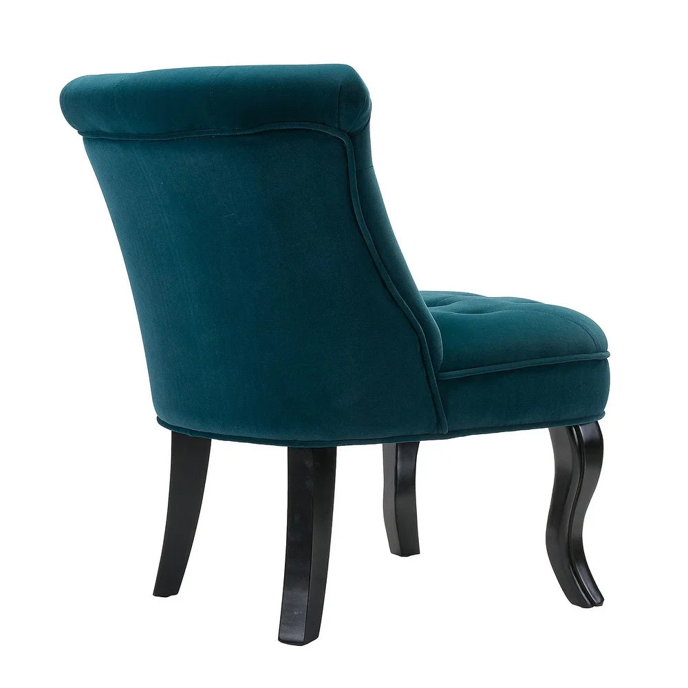 Christi Upholstered Tufted Wingback Accent Chair