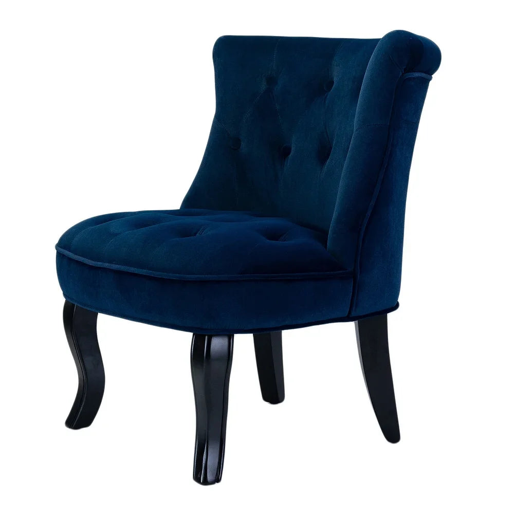 Christi Upholstered Tufted Wingback Accent Chair