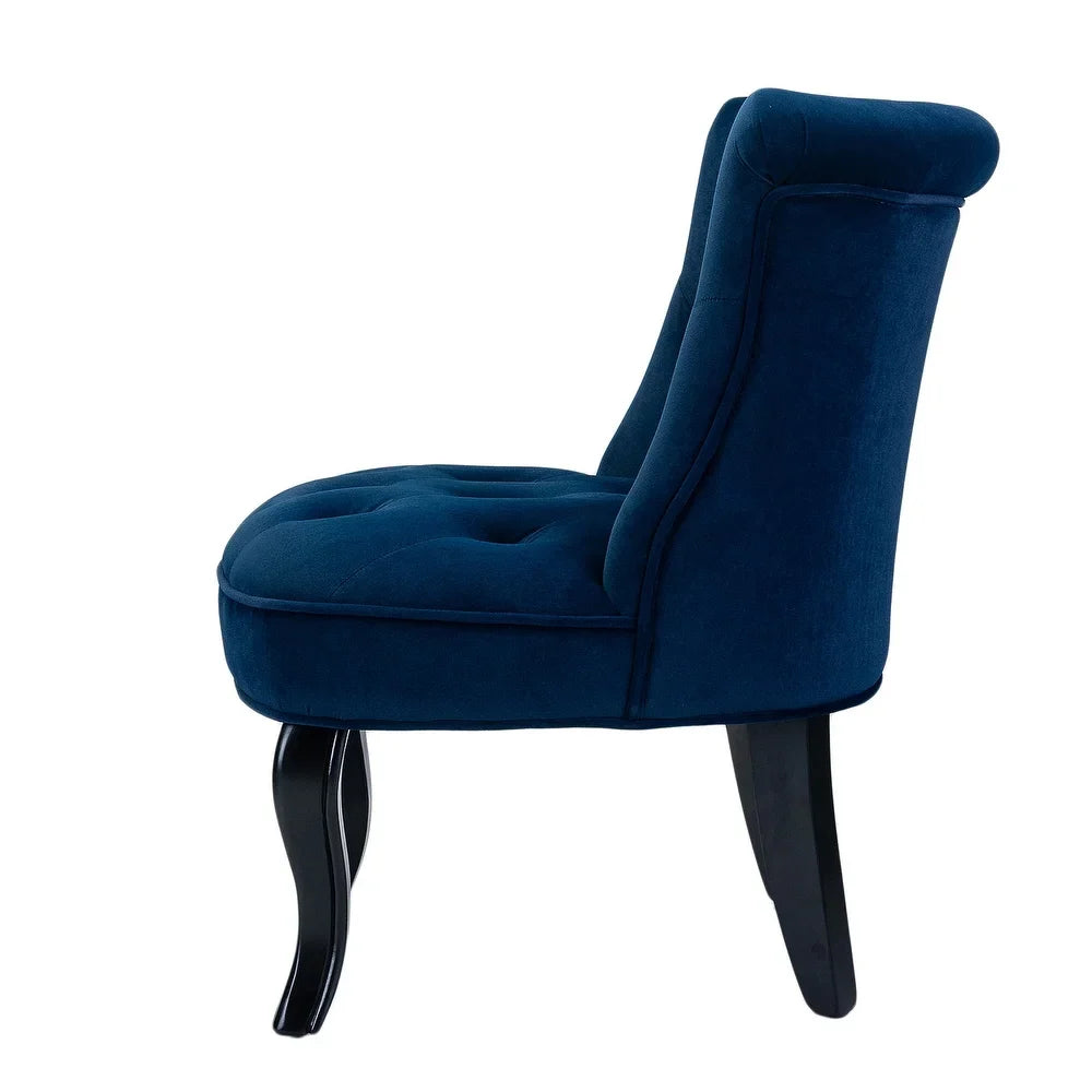 Christi Upholstered Tufted Wingback Accent Chair