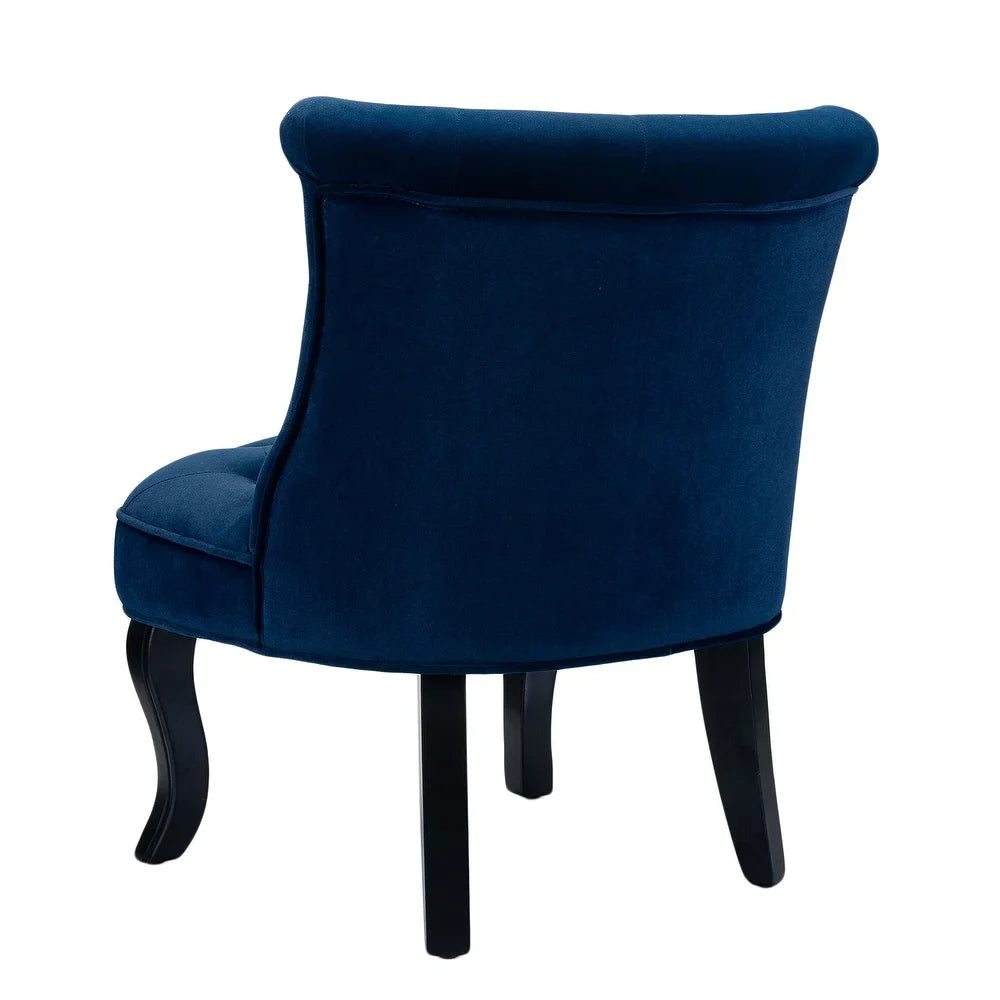 Christi Upholstered Tufted Wingback Accent Chair