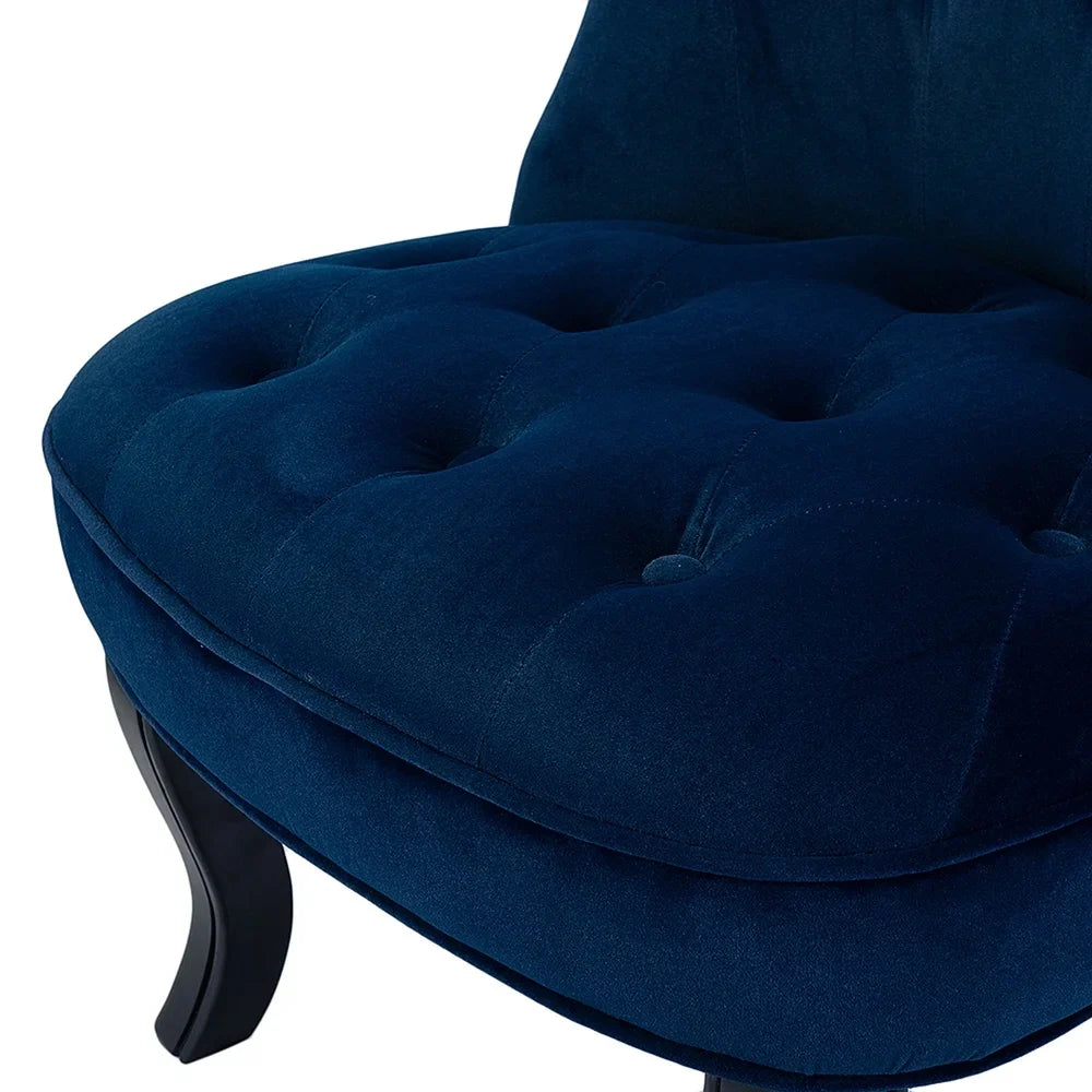 Christi Upholstered Tufted Wingback Accent Chair