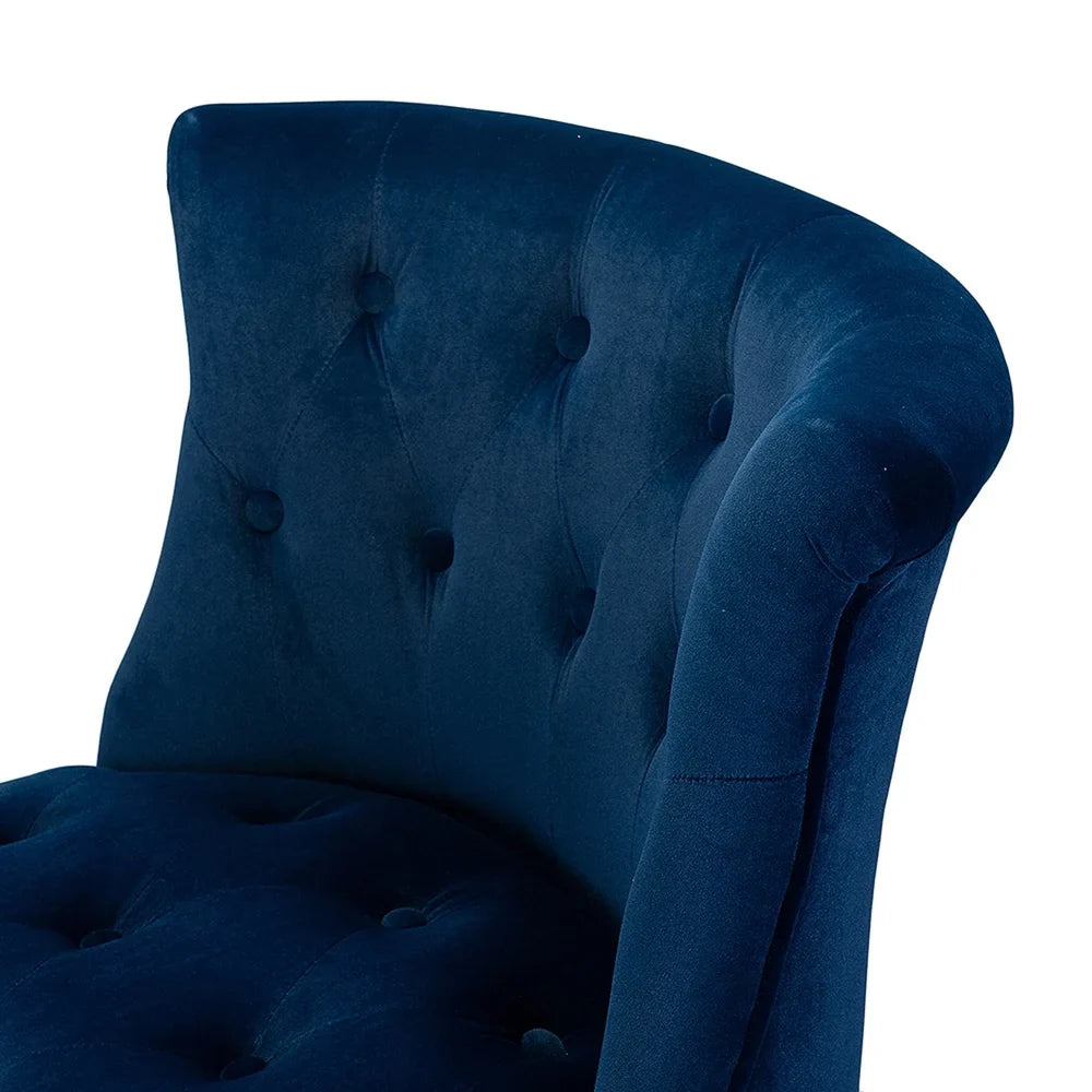 Christi Upholstered Tufted Wingback Accent Chair