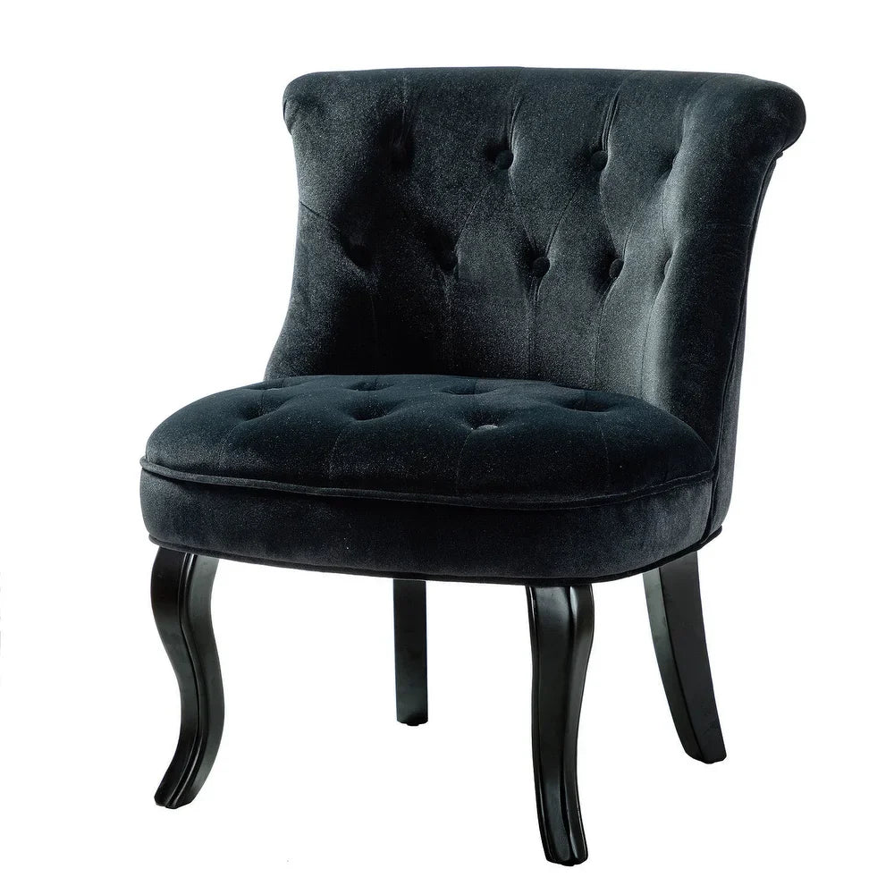 Christi Upholstered Tufted Wingback Accent Chair