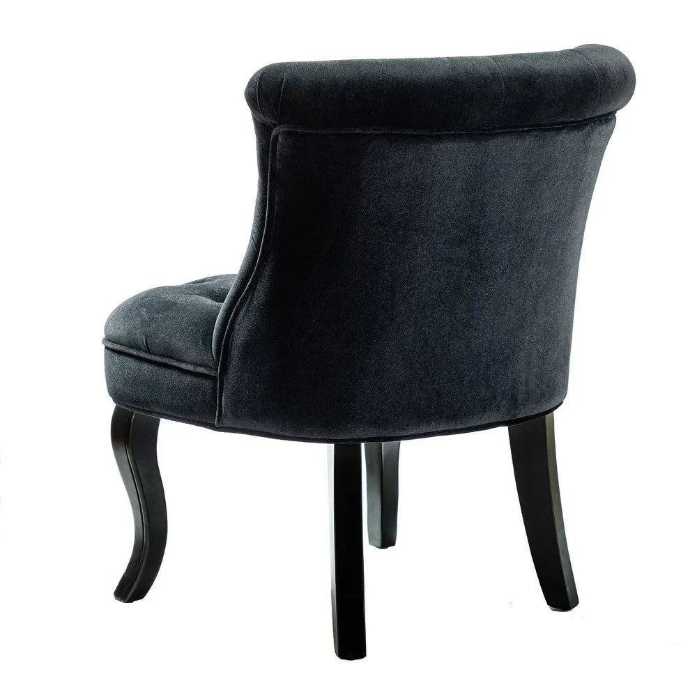 Christi Upholstered Tufted Wingback Accent Chair