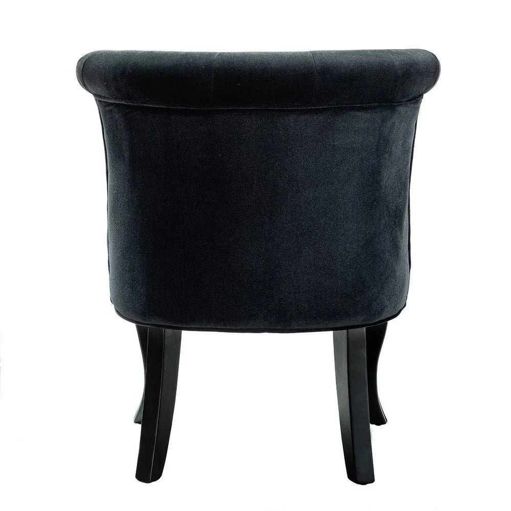 Christi Upholstered Tufted Wingback Accent Chair