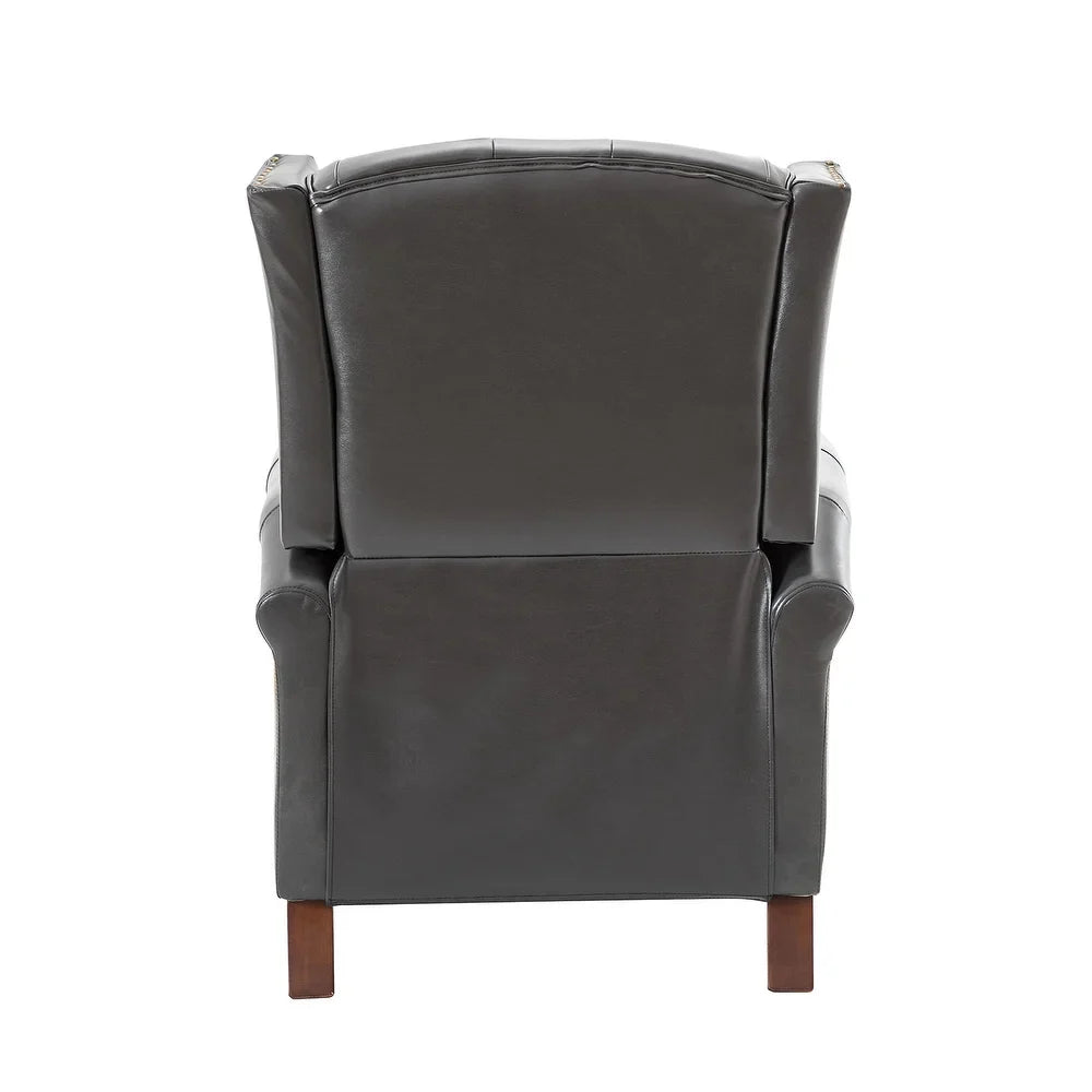 Claros Wooden Upholstery Recliner Set of 2 with Arms