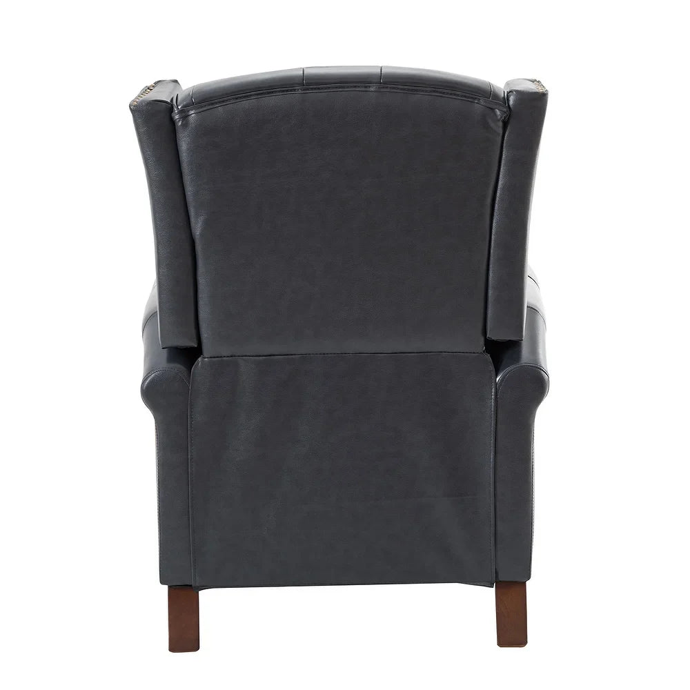 Claros Wooden Upholstery Recliner Set of 2 with Arms