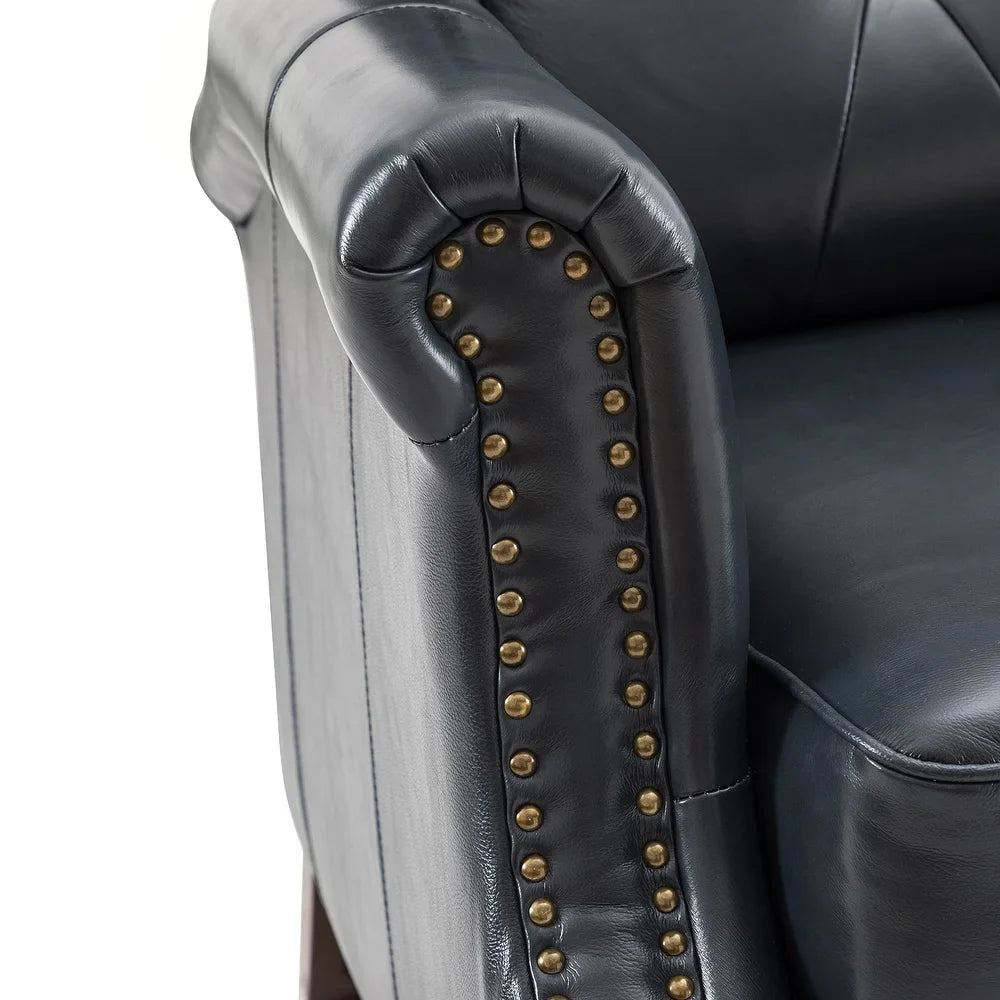 Claros Wooden Upholstery Recliner Set of 2 with Arms