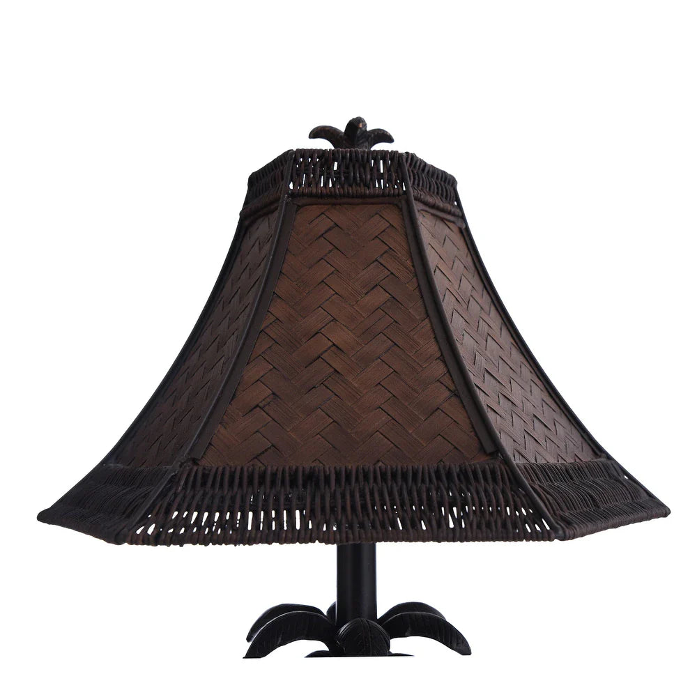 Copper Grove Prince Bronze Palm Tree Table Lamp