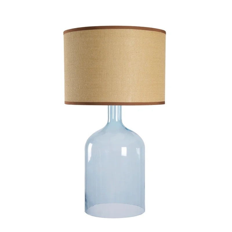 Corsica Clear Glass Finish Table Lamp