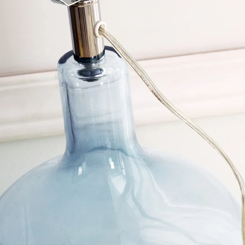 Corsica Clear Glass Finish Table Lamp