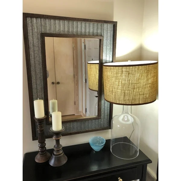 Corsica Clear Glass Finish Table Lamp