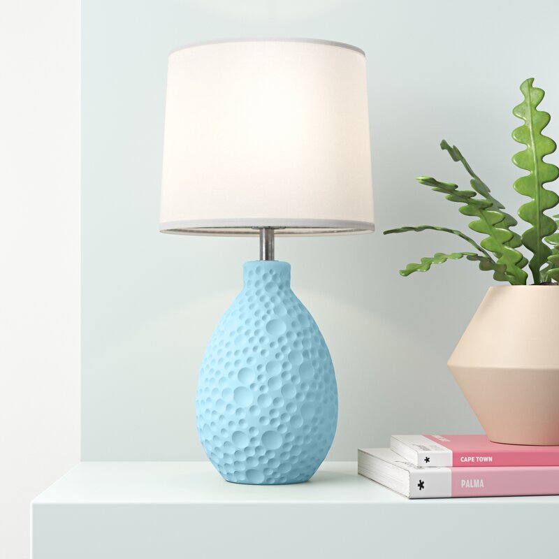 14 inch Ceramic Crafted Table Lamp