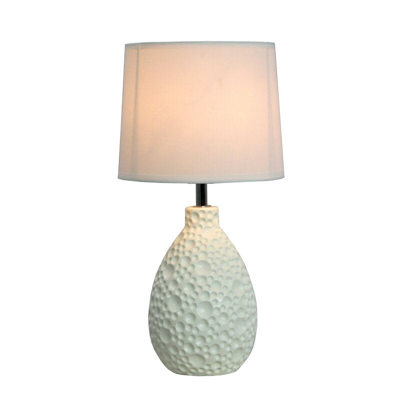 14 inch Ceramic Crafted Table Lamp