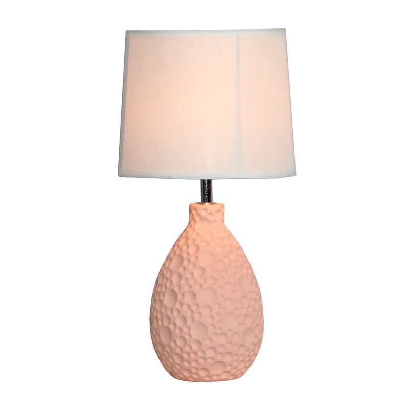 14 inch Ceramic Crafted Table Lamp