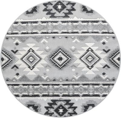 Mamba Grey Modern Indoor Outdoor Rug