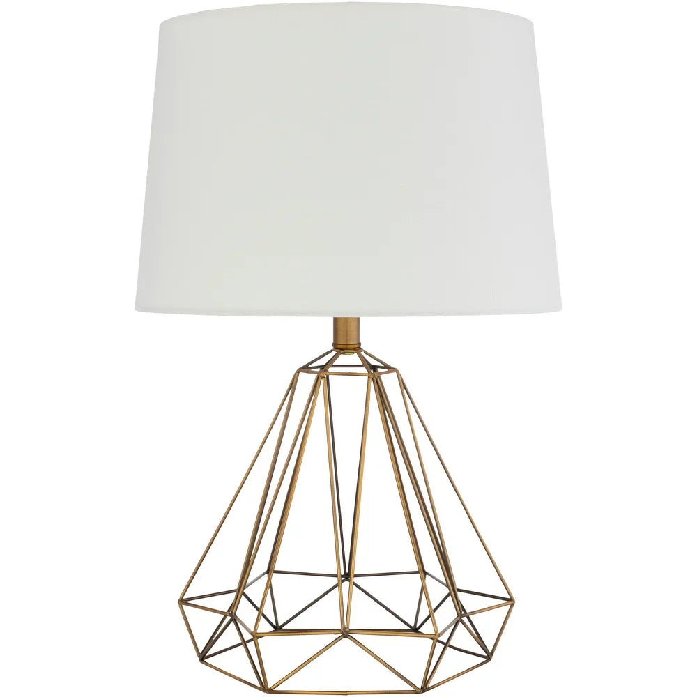 Dalla 24 in. Brass Modern Table Lamp - 24" H