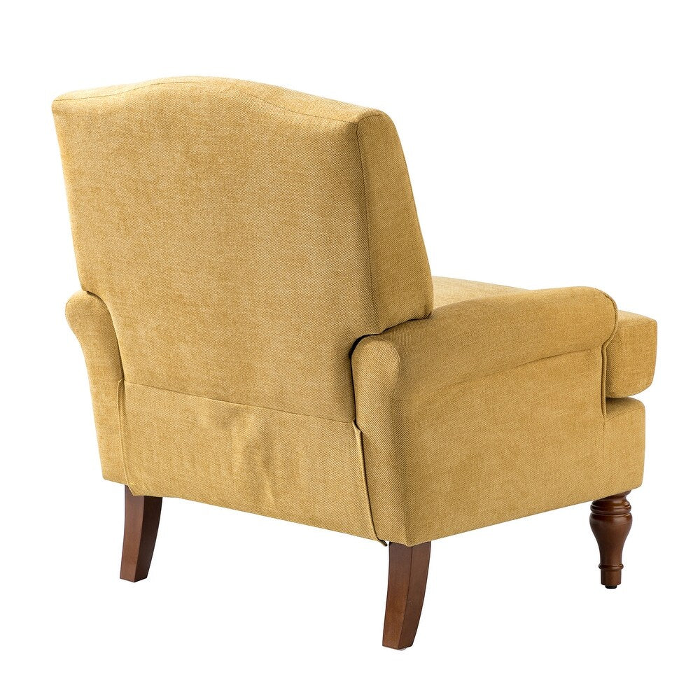 Dani Armchair for Bedroom with Recessed Arms Set of 2