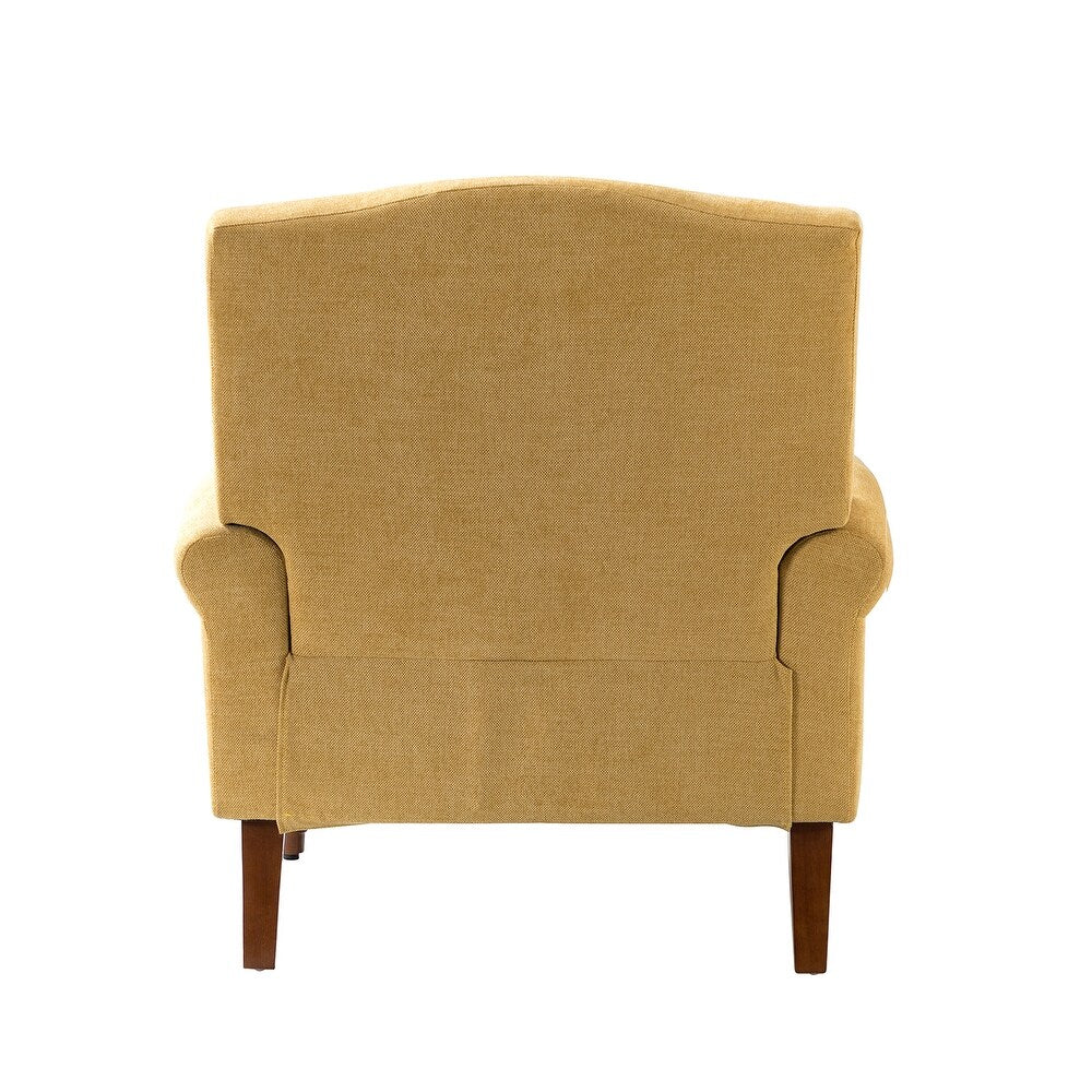 Dani Armchair for Bedroom with Recessed Arms Set of 2