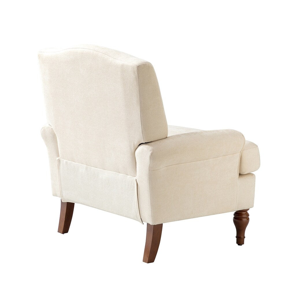 Dani Armchair for Bedroom with Recessed Arms Set of 2