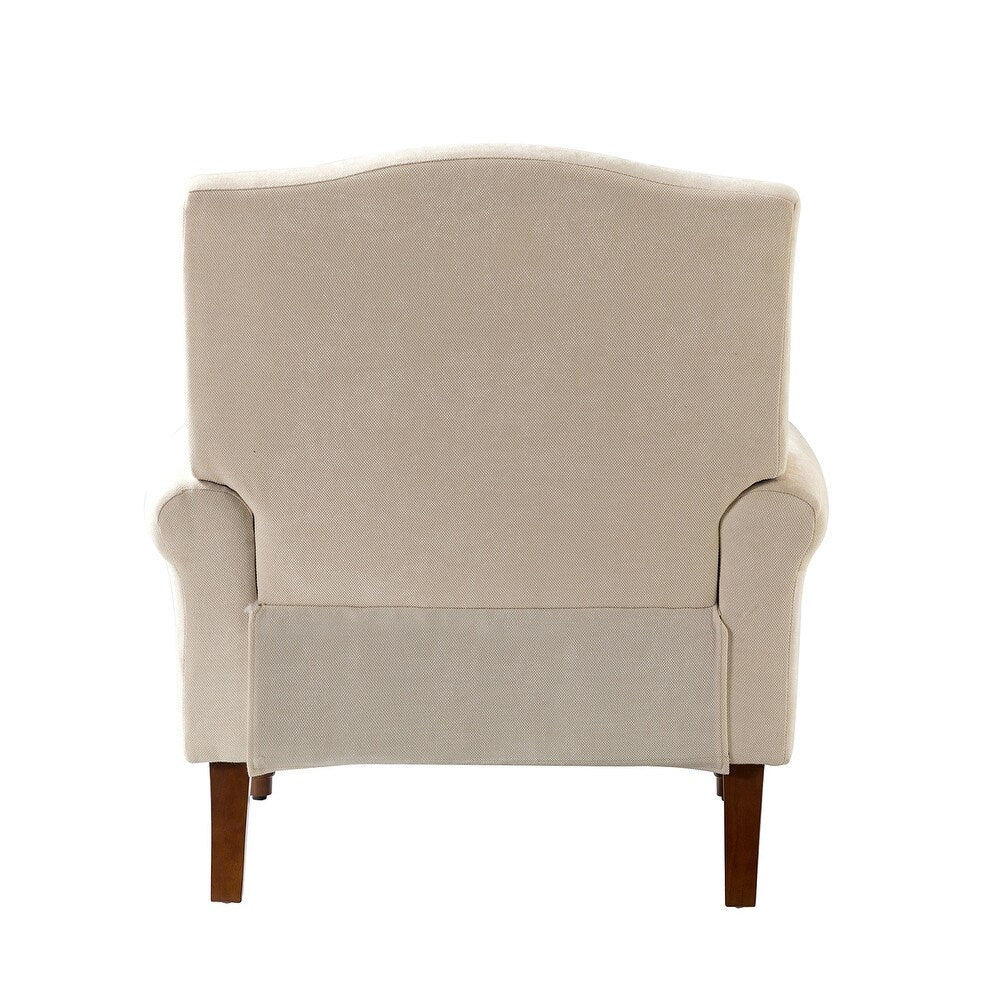 Dani Armchair for Bedroom with Recessed Arms Set of 2