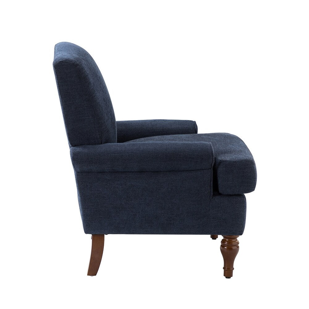 Dani Armchair for Bedroom with Recessed Arms Set of 2