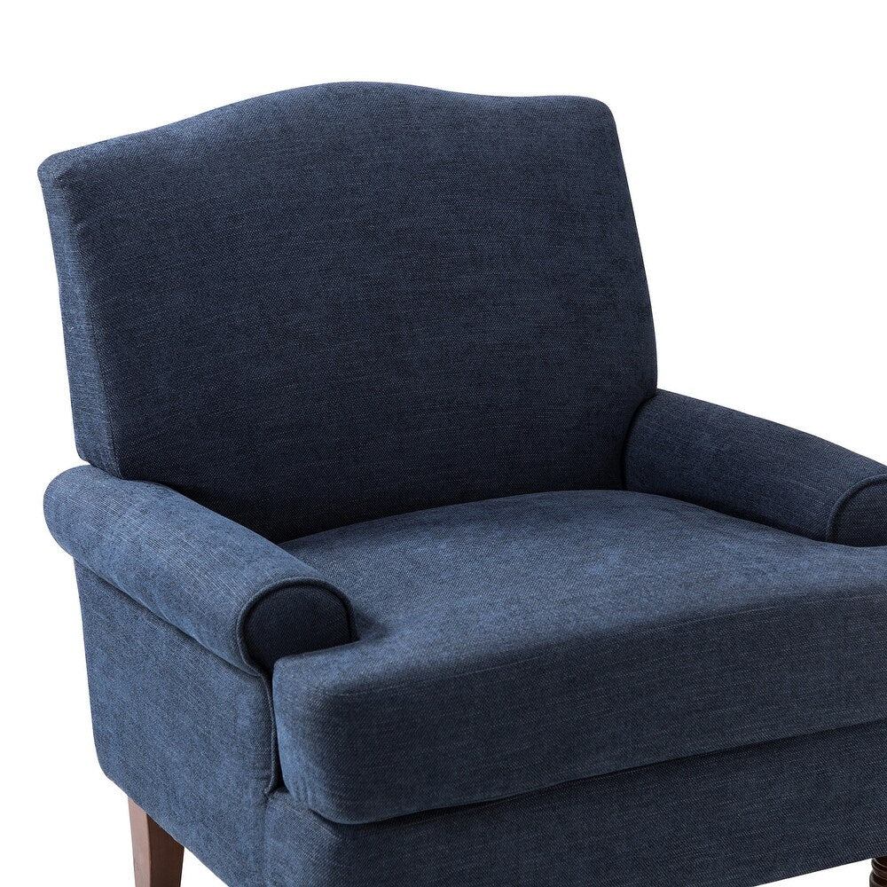 Dani Armchair for Bedroom with Recessed Arms Set of 2