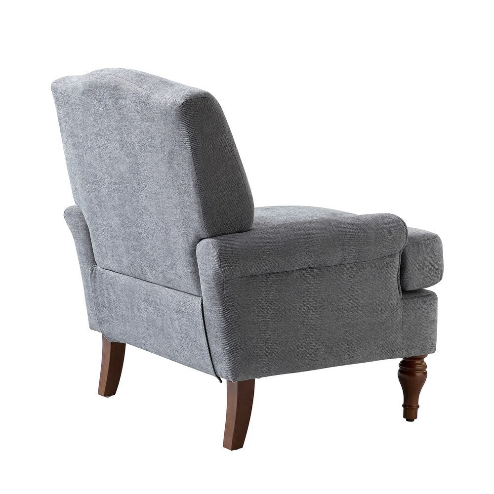 Dani Armchair for Bedroom with Recessed Arms Set of 2