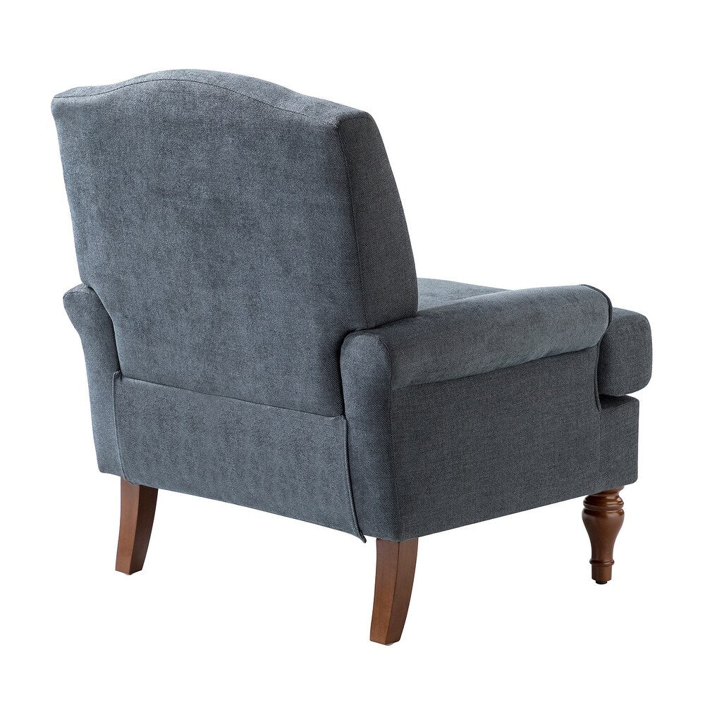 Dani Armchair for Bedroom with Recessed Arms Set of 2