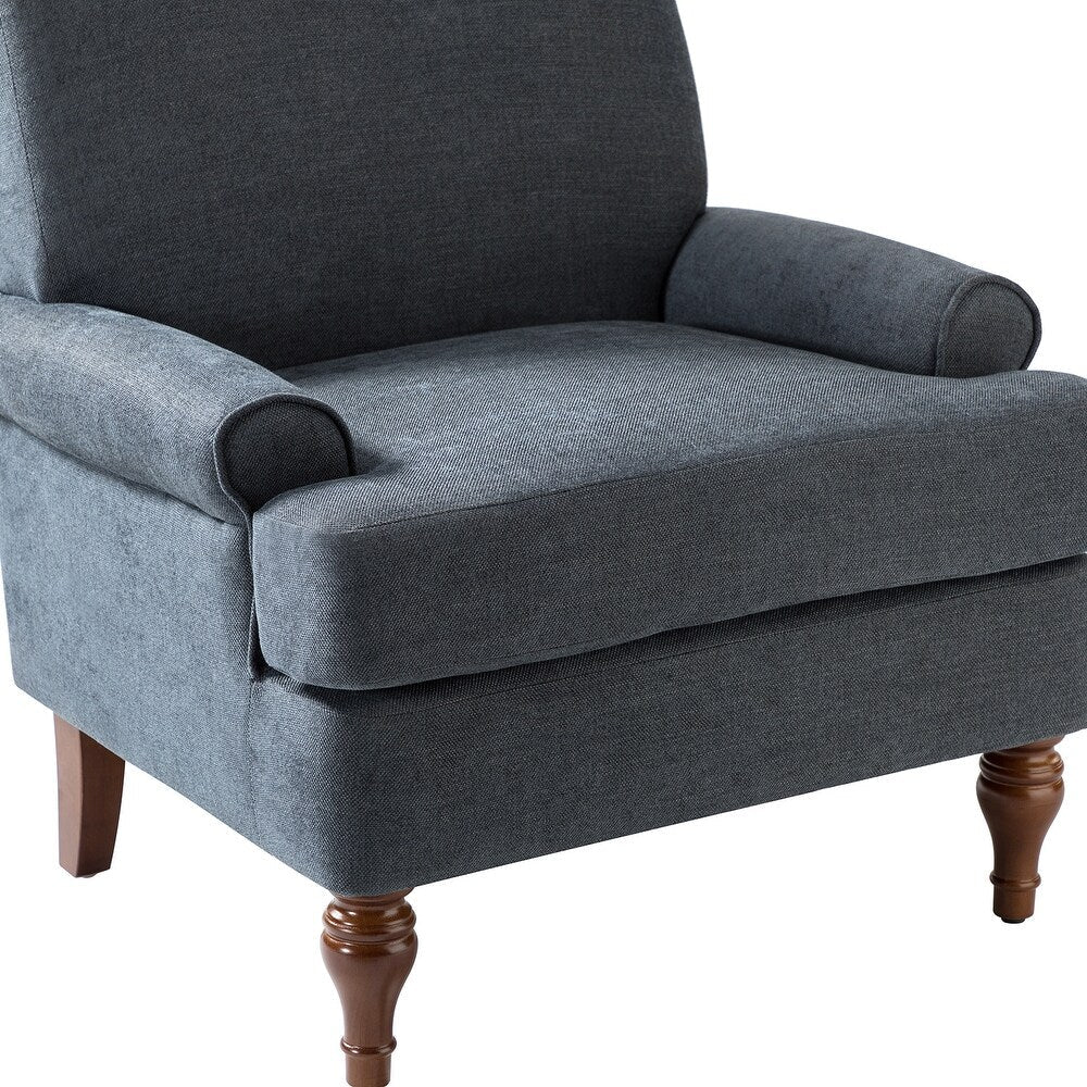 Dani Armchair for Bedroom with Recessed Arms Set of 2