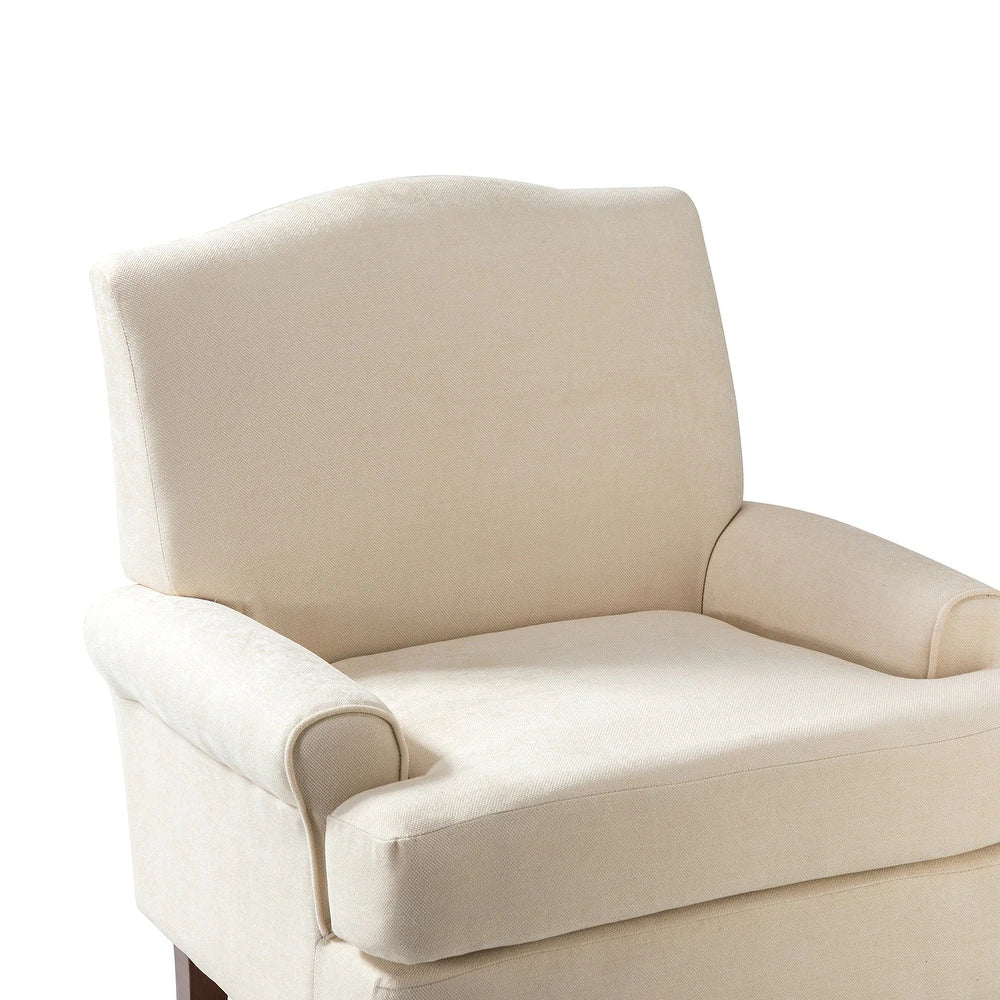 Dani Armchair for Bedroom with Recessed Arms Set of 2