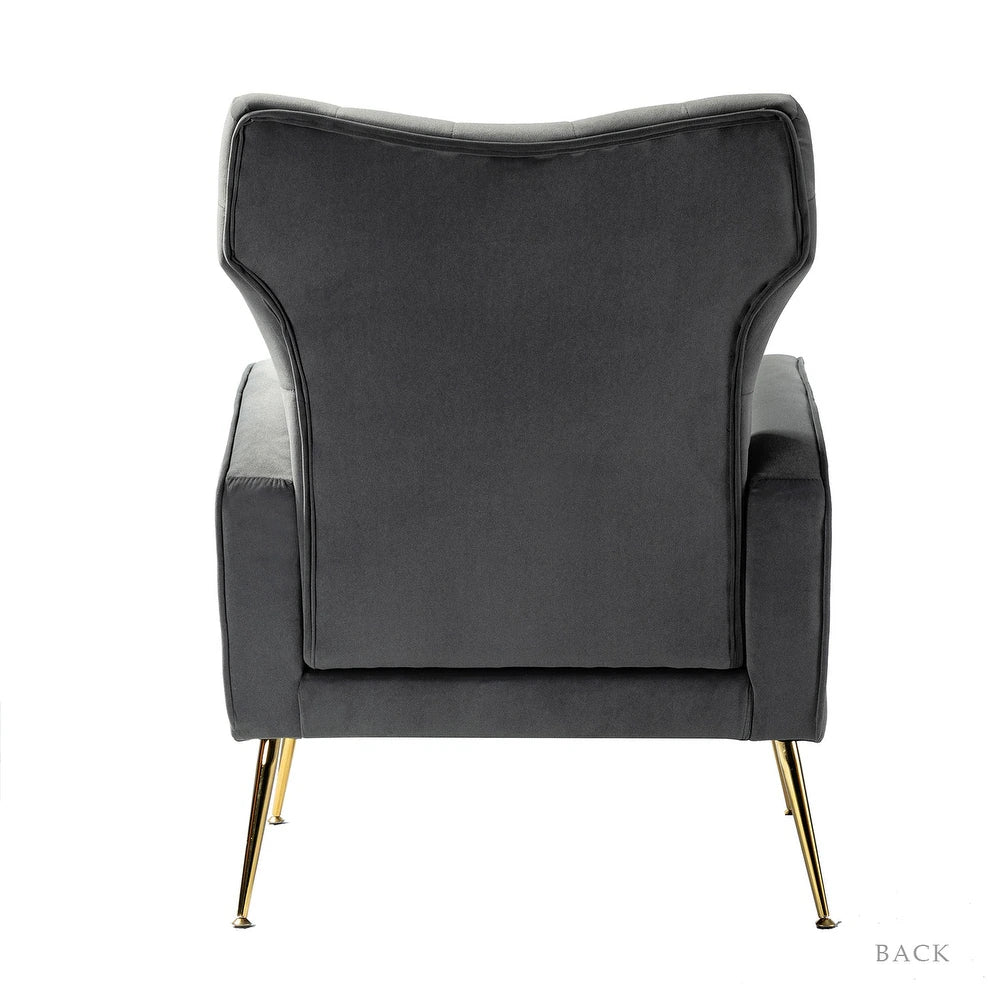 Danita Upholstered Accent Chair with Tufted Back