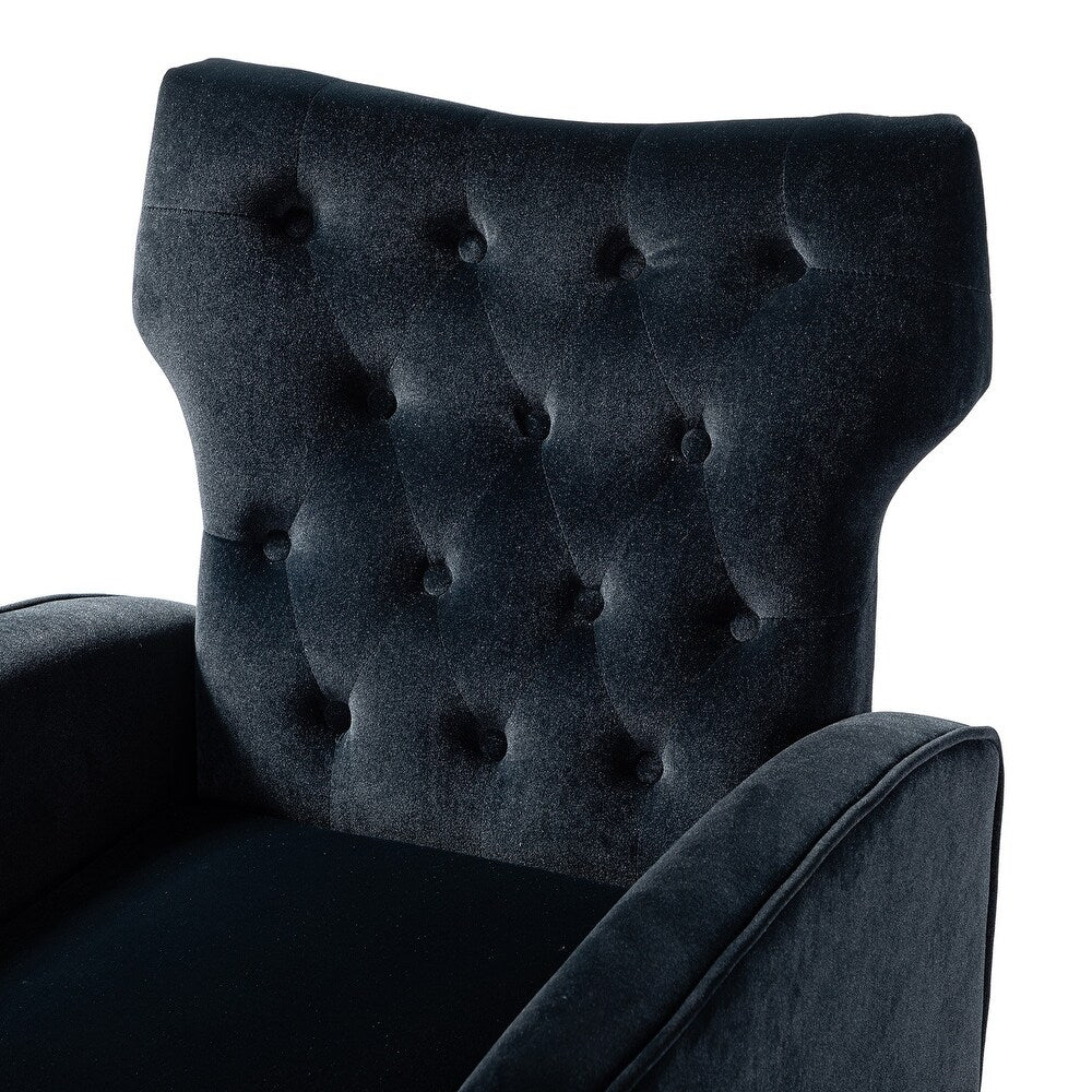 Danita Upholstered Accent Chair with Tufted Back