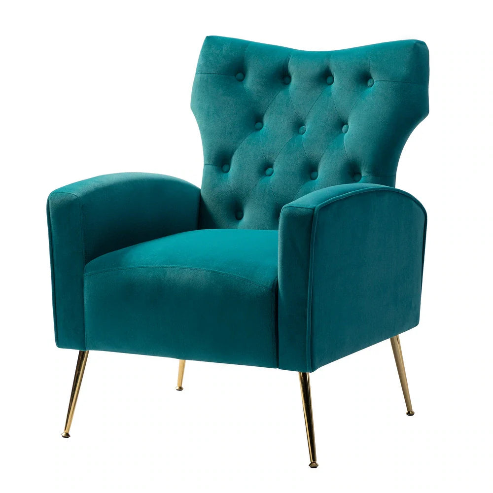 Danita Upholstered Accent Chair with Tufted Back