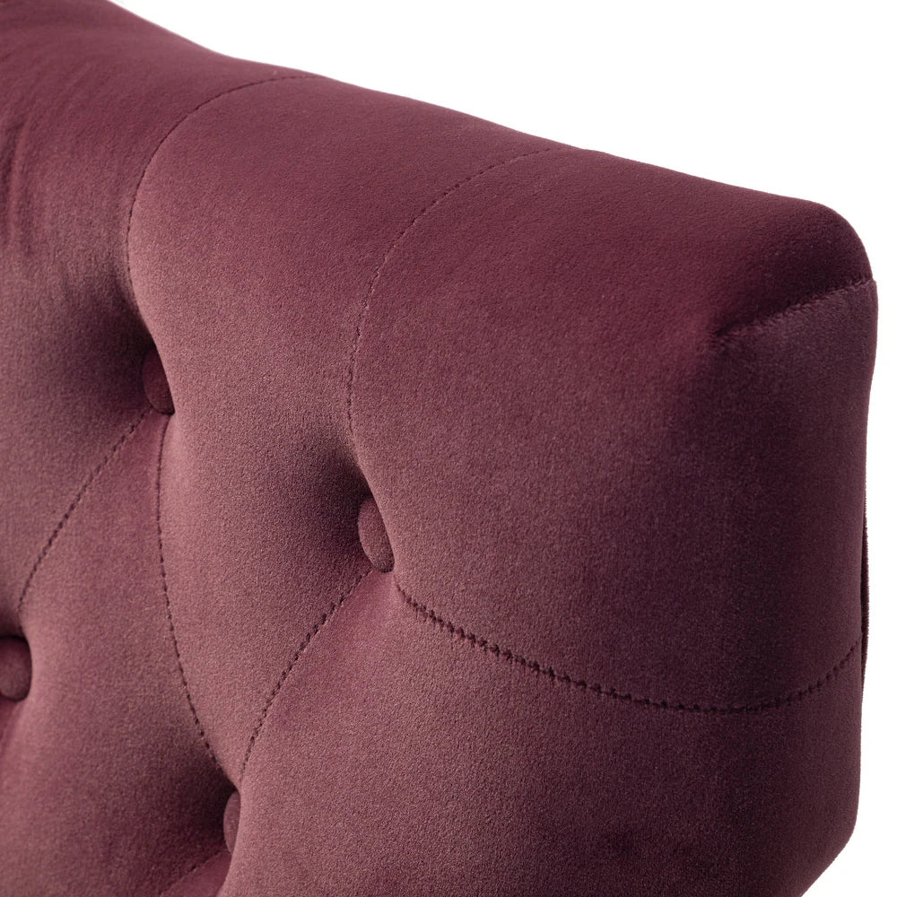 Danita Upholstered Accent Chair with Tufted Back