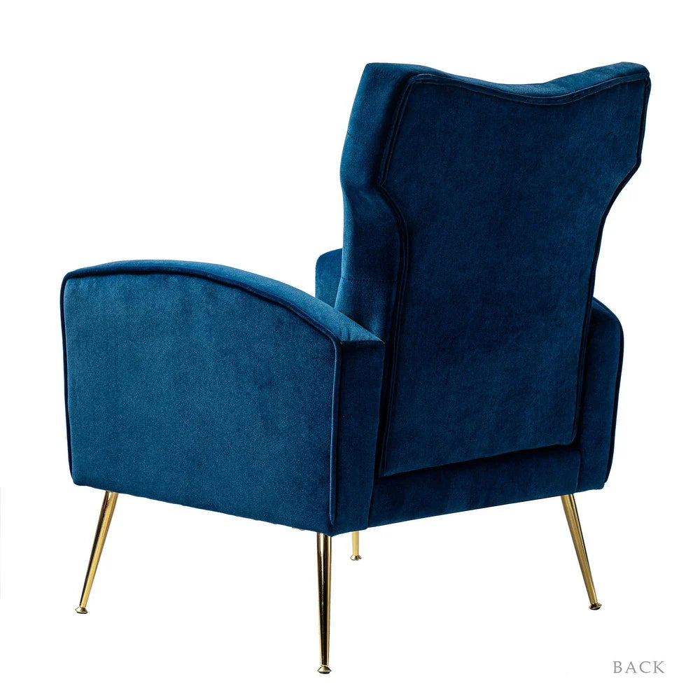 Danita Upholstered Accent Chair with Tufted Back