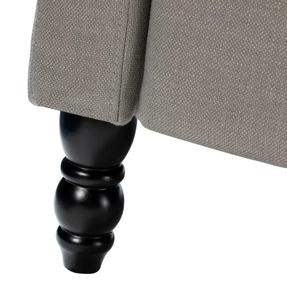 Debora Wingback Button Tufted Push-back Recliners Set of 2
