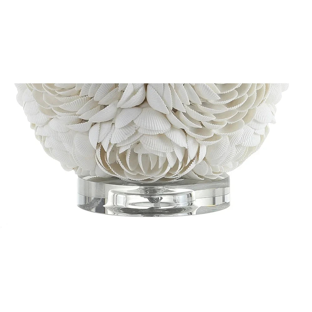 Dennis Rosette 24" LED Table Lamp, Cream