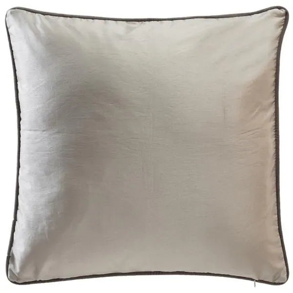 Pleated Embroidery Euro Pillow Cover