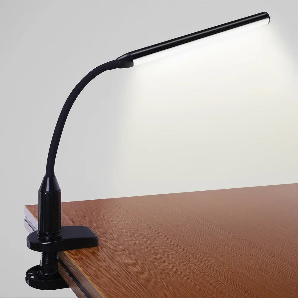 LED Desk Lamp, Memory Function, Eye-Care, Dimmable Touch Control, USB Powered