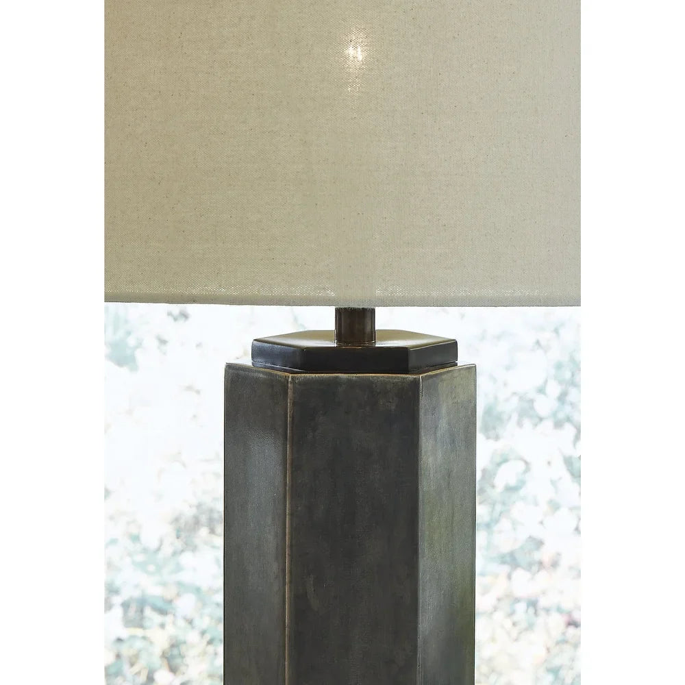 Dirkton Metal Table Lamp - 17"W x 17"D x 31"H